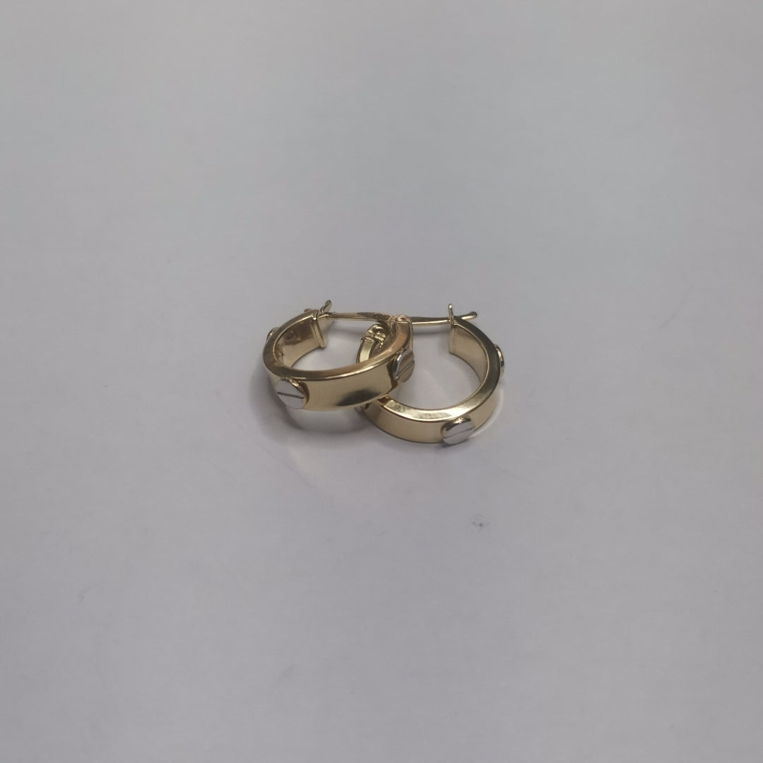 ARRACADAS ORO 14K 2.1 (NUEVO)