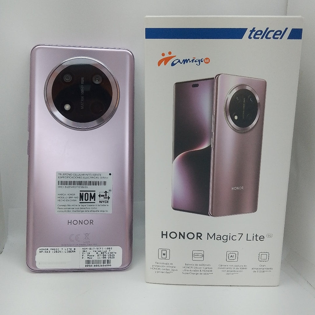 CELULAR HONOR MAGIC 7 LITE BRP-NX3 (2025) 512 GB 8 GB RAM