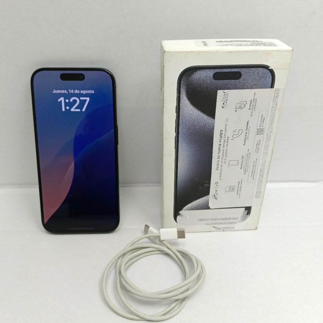 CELULAR APPLE IPHONE 15 PRO A3101 256 GB 8 GB RAM (SEMINUEVO)