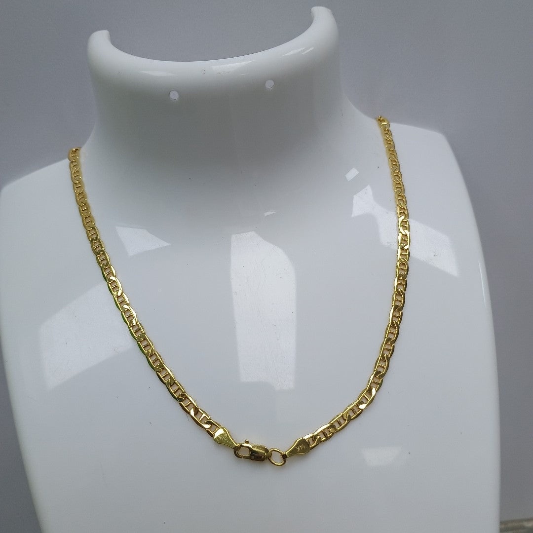 CADENAS GUCHI ORO 14K 11.9 (NUEVO)