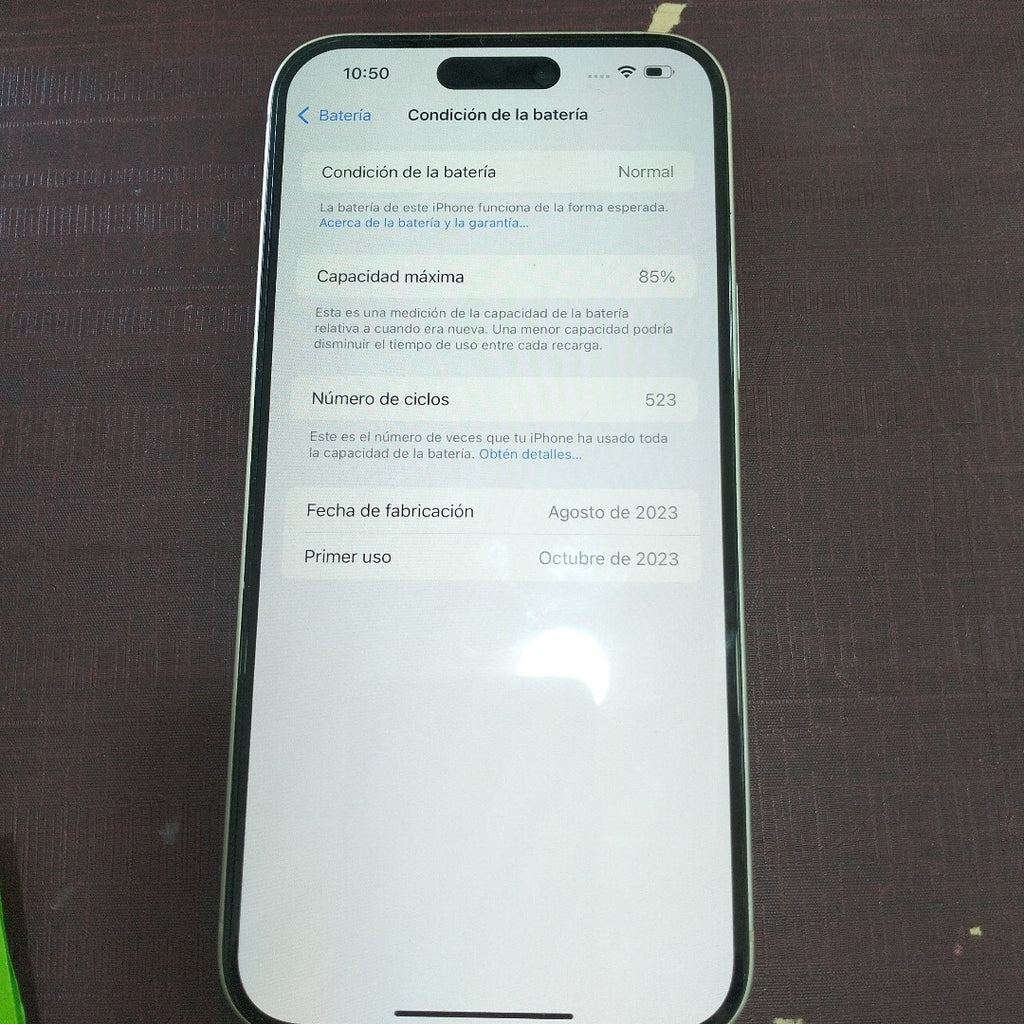 CELULAR APPLE IPHONE 15 PLUS A3093 (2023) 512 GB 6 GB RAM (SEMINUEVO)
