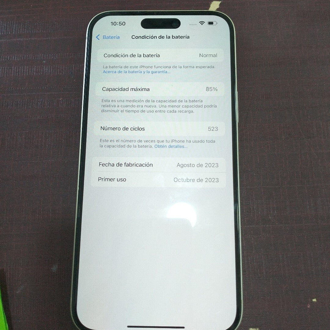 CELULAR APPLE IPHONE 15 PLUS A3093 (2023) 512 GB 6 GB RAM (SEMINUEVO)