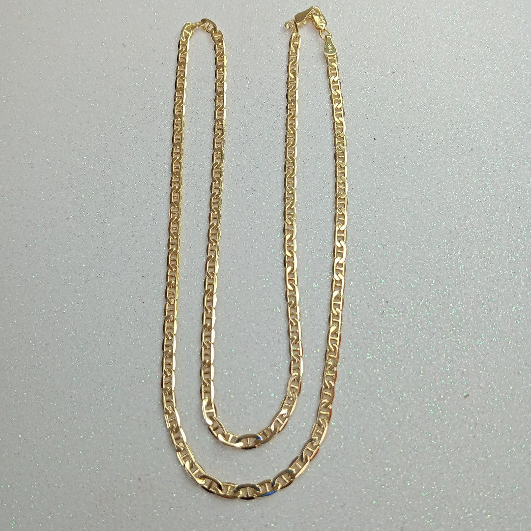 CADENAS GUCHI ORO 14K 10.1 (NUEVO)