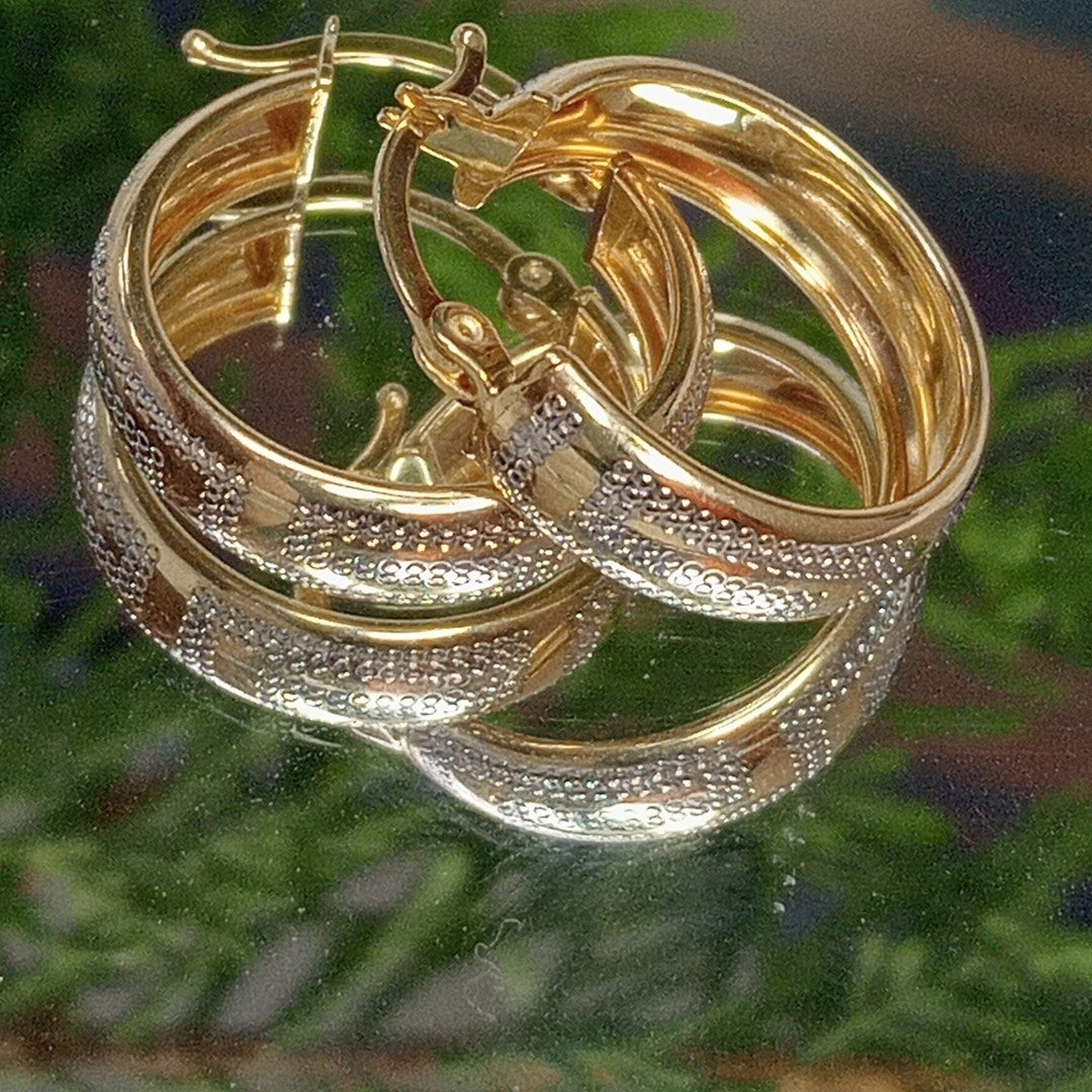 ARRACADAS ORO 14K 2.2 (NUEVO)