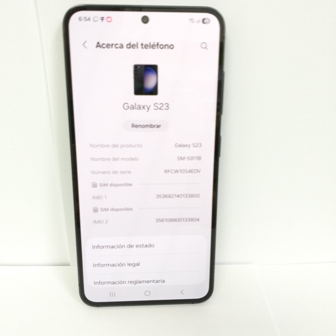 CELULAR SAMSUNG GALAXY S23 SM-S911B 256 GB 8 GB RAM (SEMINUEVO)