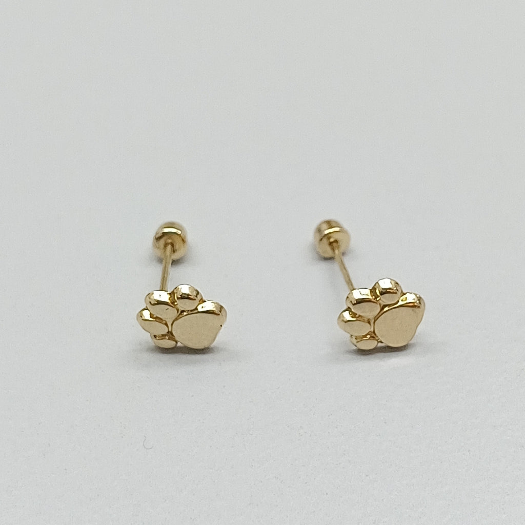BROQUELES ORO 14K 1 (NUEVO)