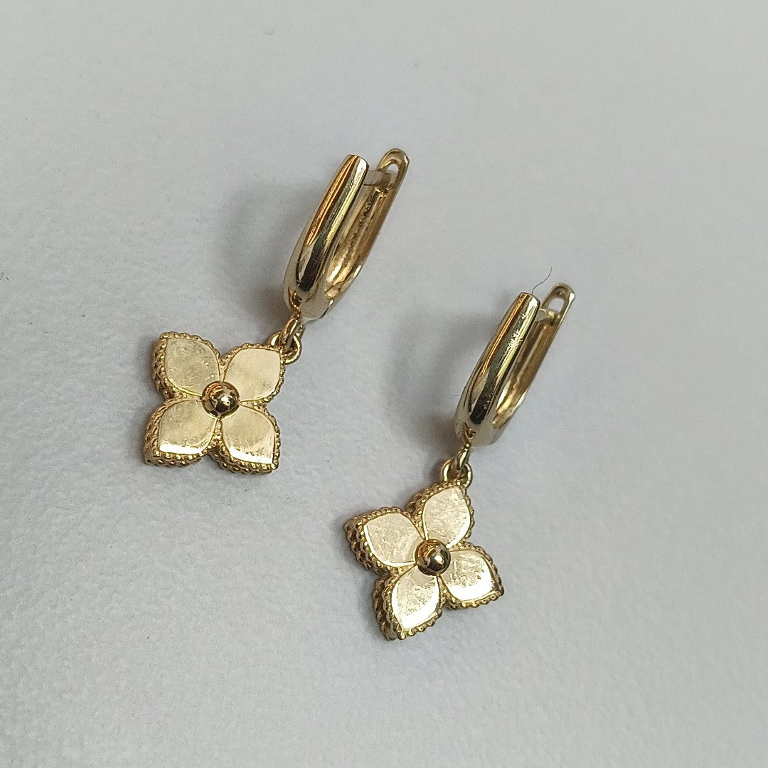 BROQUELES ORO 14K 3.2 (NUEVO)