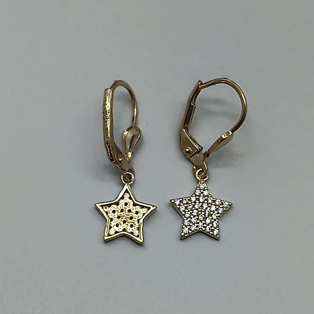 BROQUELES ORO 14K 1.9 (NUEVO)