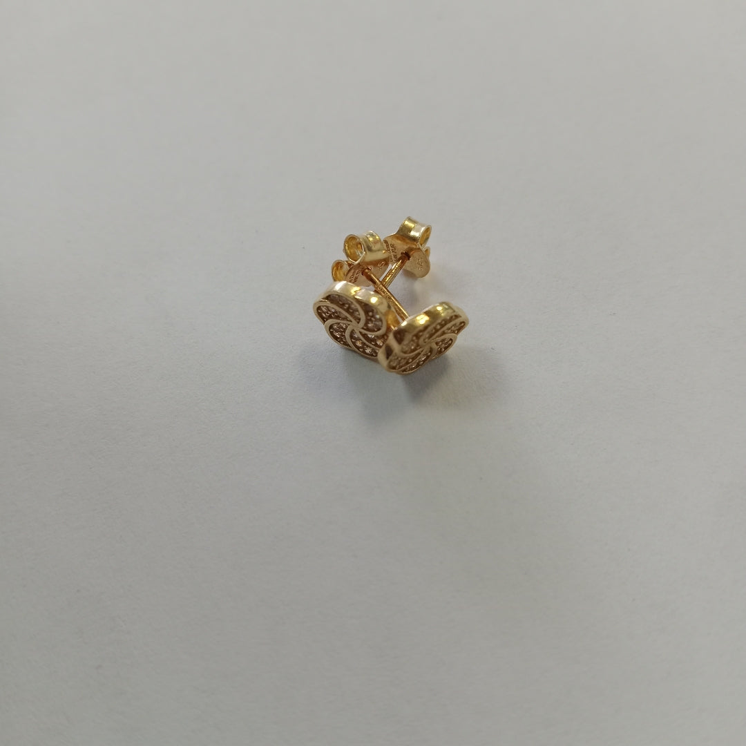 BROQUELES ORO 14K 1.6 (NUEVO)