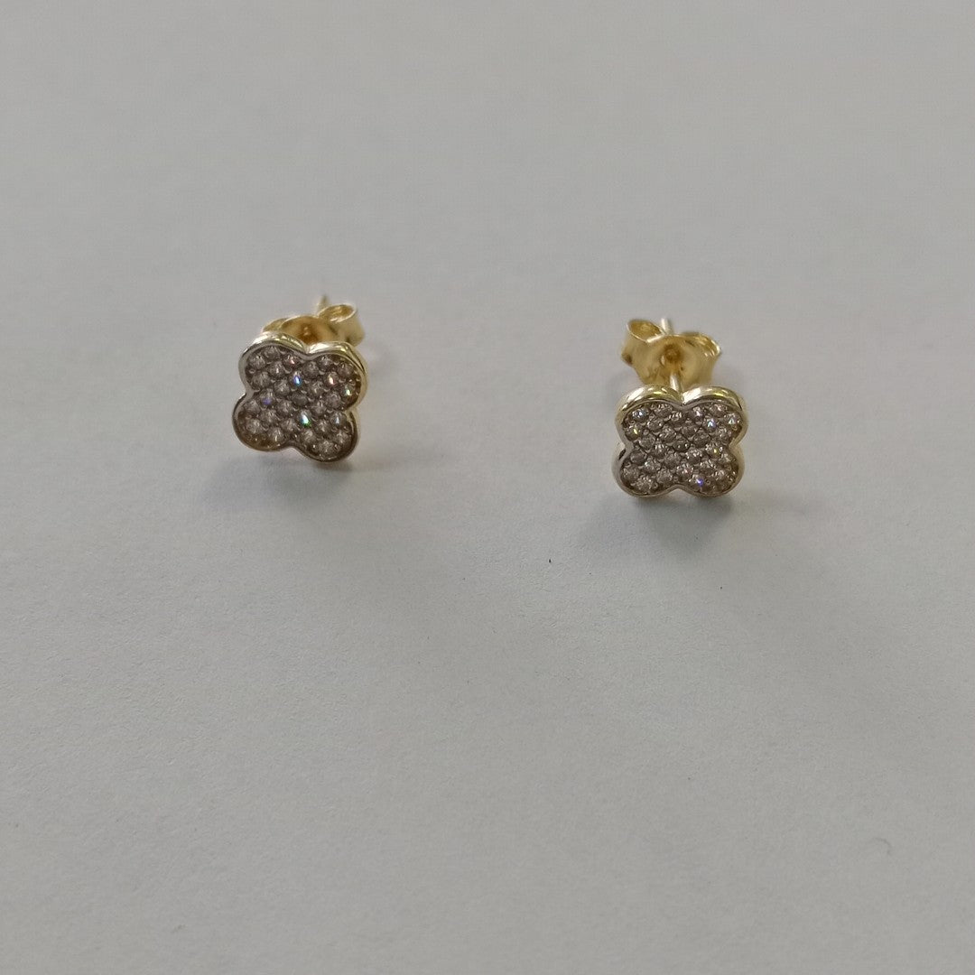 BROQUELES ORO 14K 1.1 (NUEVO)