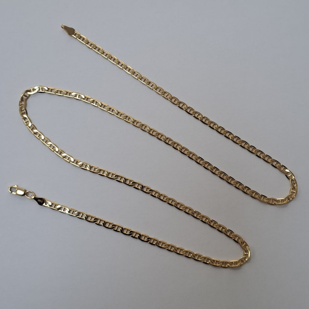 CADENAS GUCHI ORO 14K 10.1 (NUEVO)
