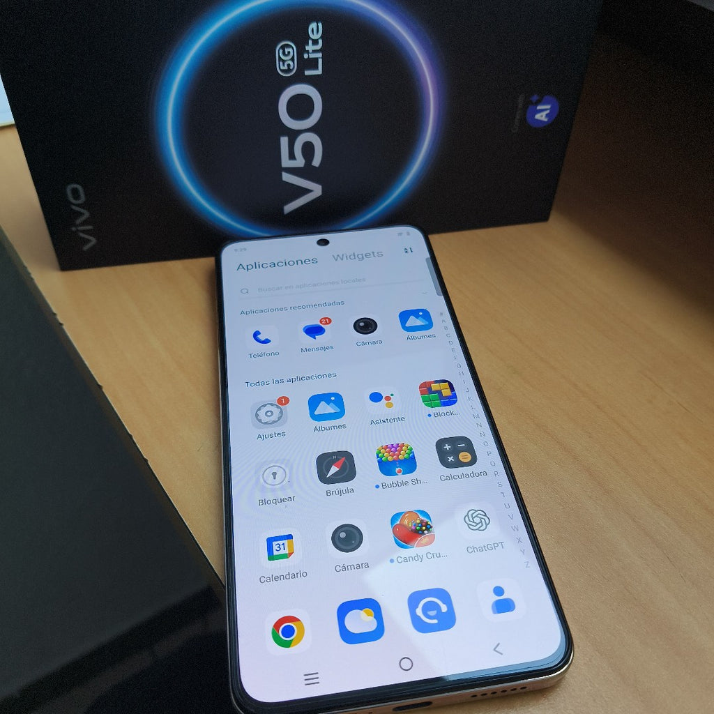 CELULAR VIVO V50 LITE 5G V2440 (2025) 256 GB 12 GB RAM (SEMINUEVO)