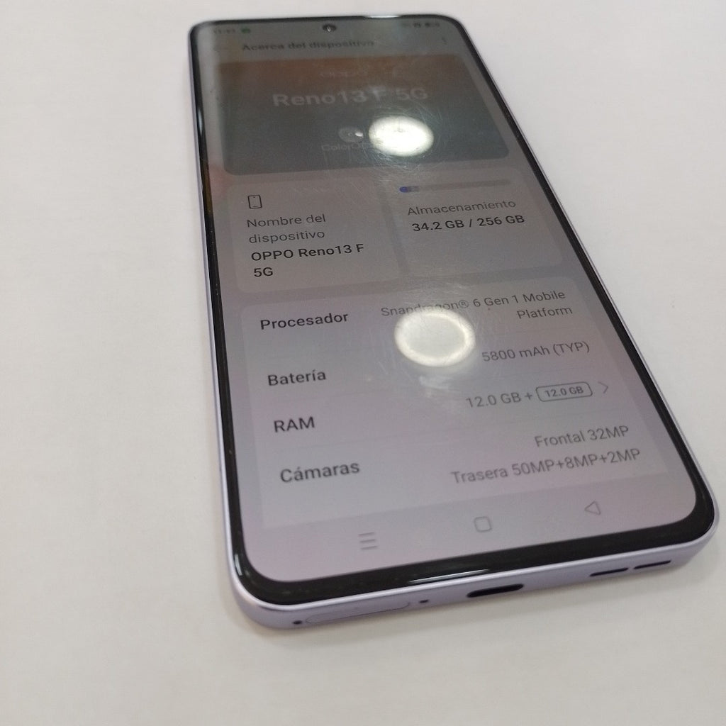 CELULAR OPPO  RENO 13F 5G CPH2699 (2025) 256 GB 12 GB RAM