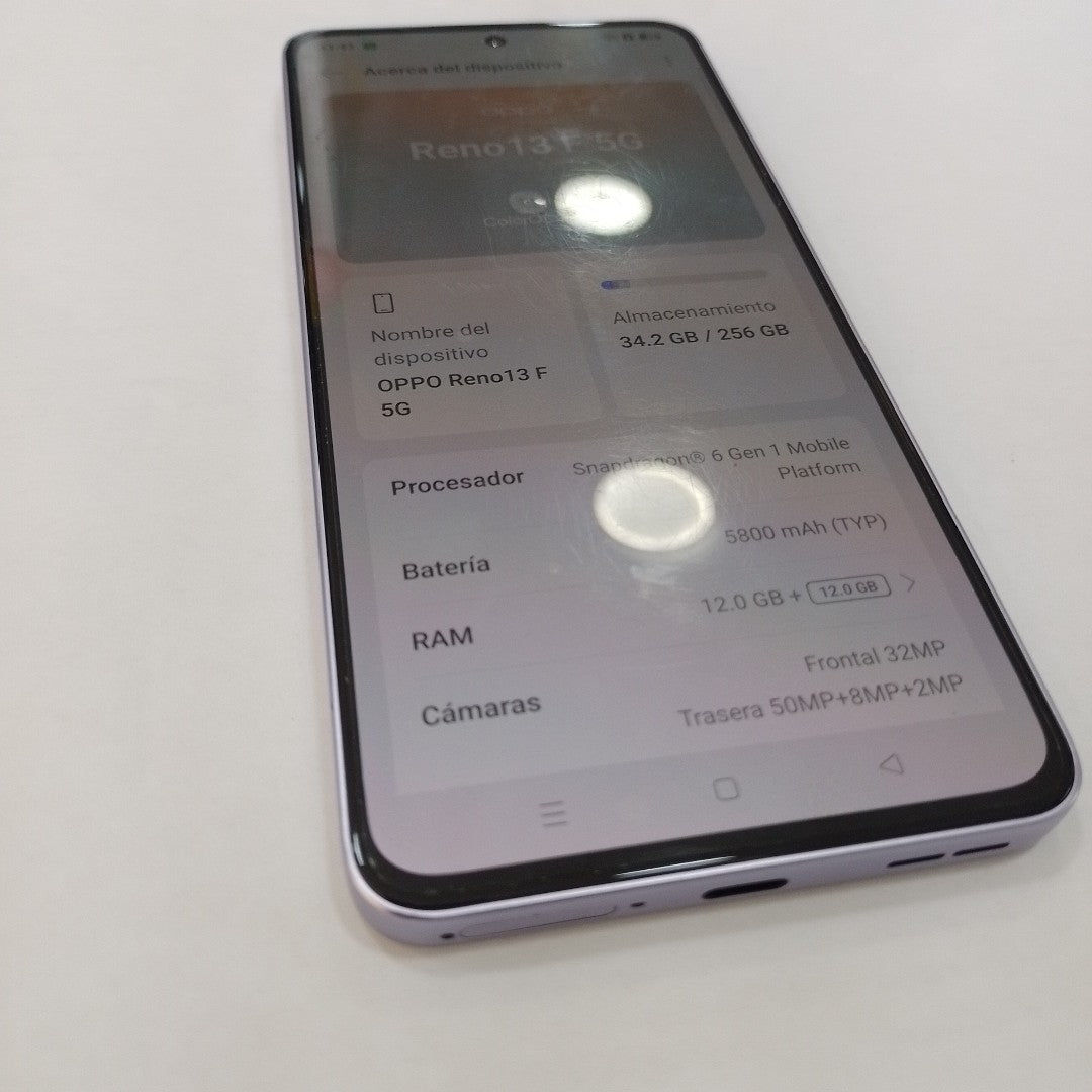 CELULAR OPPO  RENO 13F 5G CPH2699 (2025) 256 GB 12 GB RAM