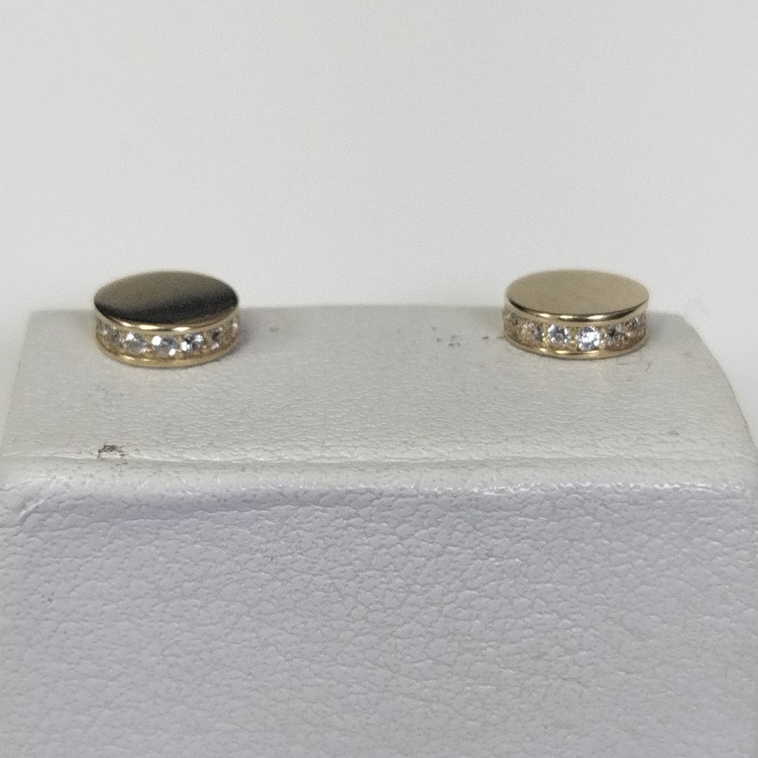 BROQUELES ORO 14K 1.5 (NUEVO)