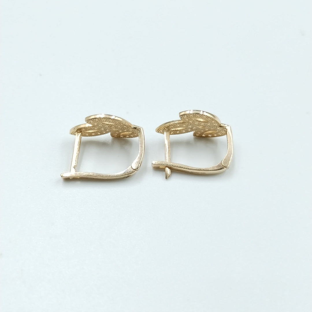 BROQUELES ORO 14K 2.4 (NUEVO)