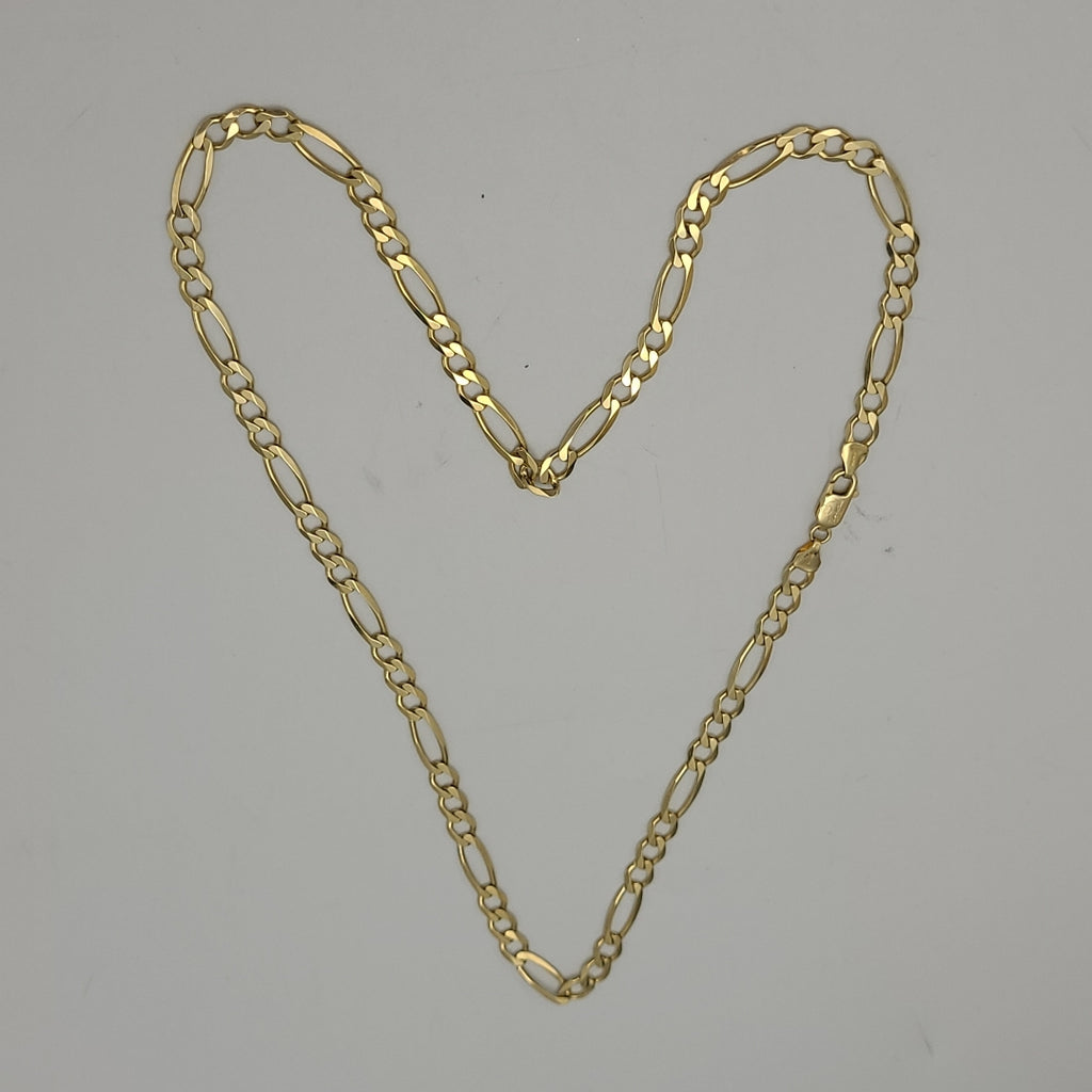 CADENAS CARTIER 3*1 AMARILLA ORO 14K 24.5 (NUEVO)