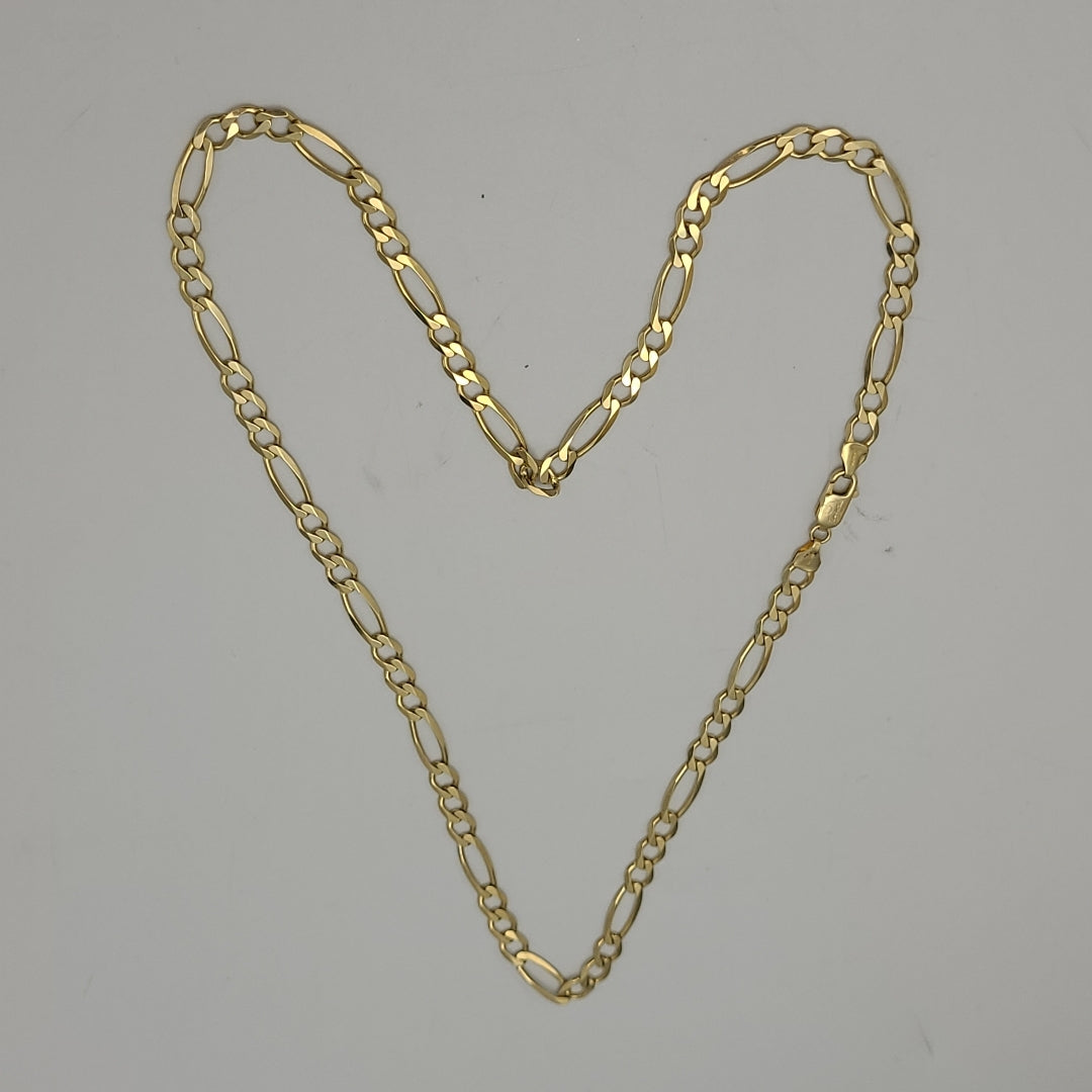 CADENAS CARTIER 3*1 AMARILLA ORO 14K 24.5 (NUEVO)