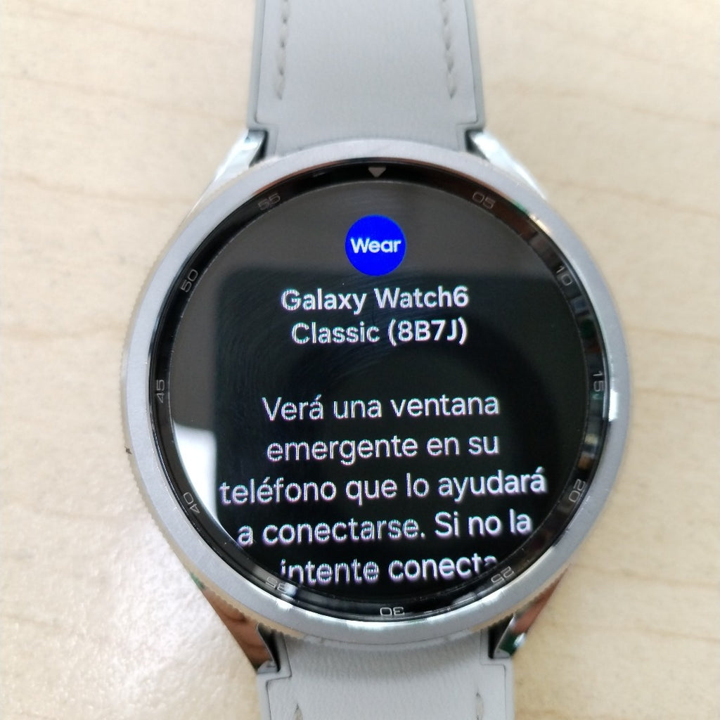 SMARTWATCH SAMSUNG GALAXY WATCH 6 CLASSIC SM-R960 47 MM GPS (SEMINUEVO)