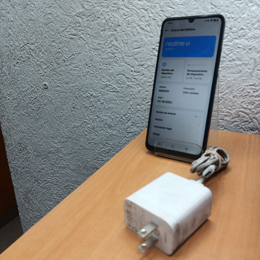 CELULAR REALME C63 RMX3939 (2024) 256 GB 8 GB RAM (SEMINUEVO)