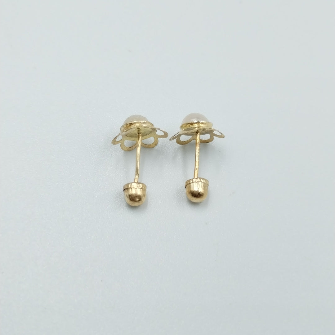 BROQUELES ORO 14K 1 (NUEVO)
