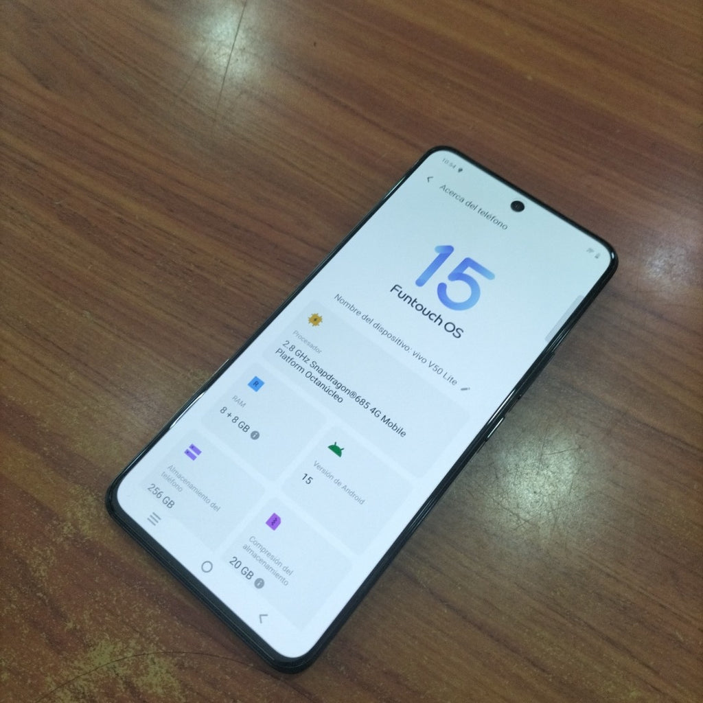 CELULAR VIVO V50 LITE V2441 (2025) 256 GB 8 GB RAM