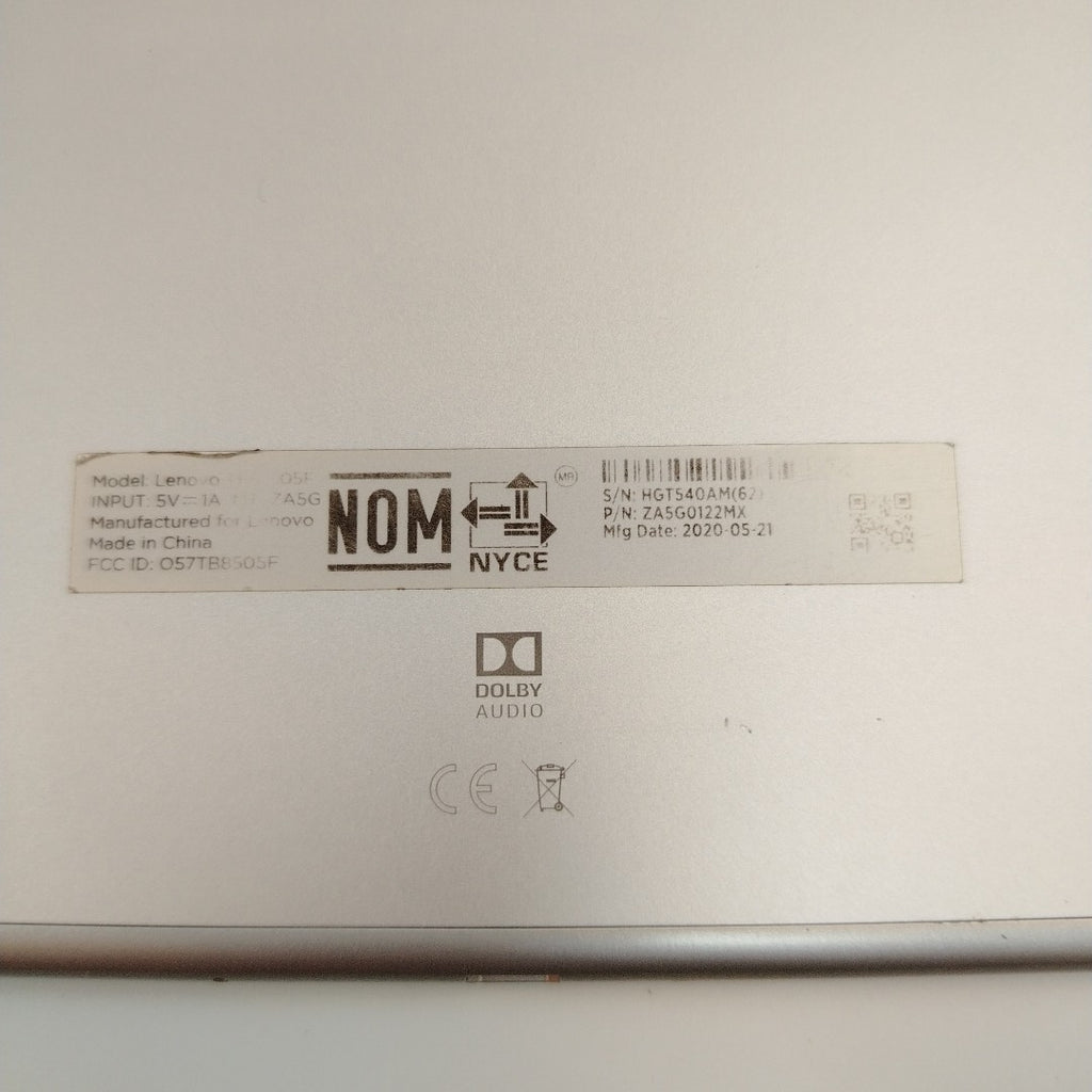 TABLETA LENOVO TAB M8 HD TB-8505F 32 GB 2 GB RAM (SEMINUEVO)