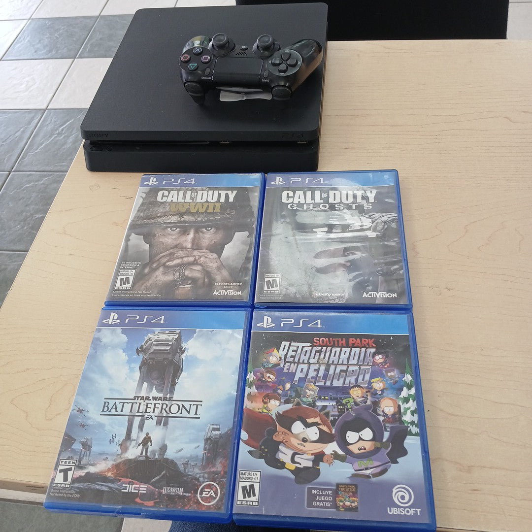 CONSOLA DE VIDEOJUEGO SONY PS4 SLIM 1 TB (SEMINUEVO)