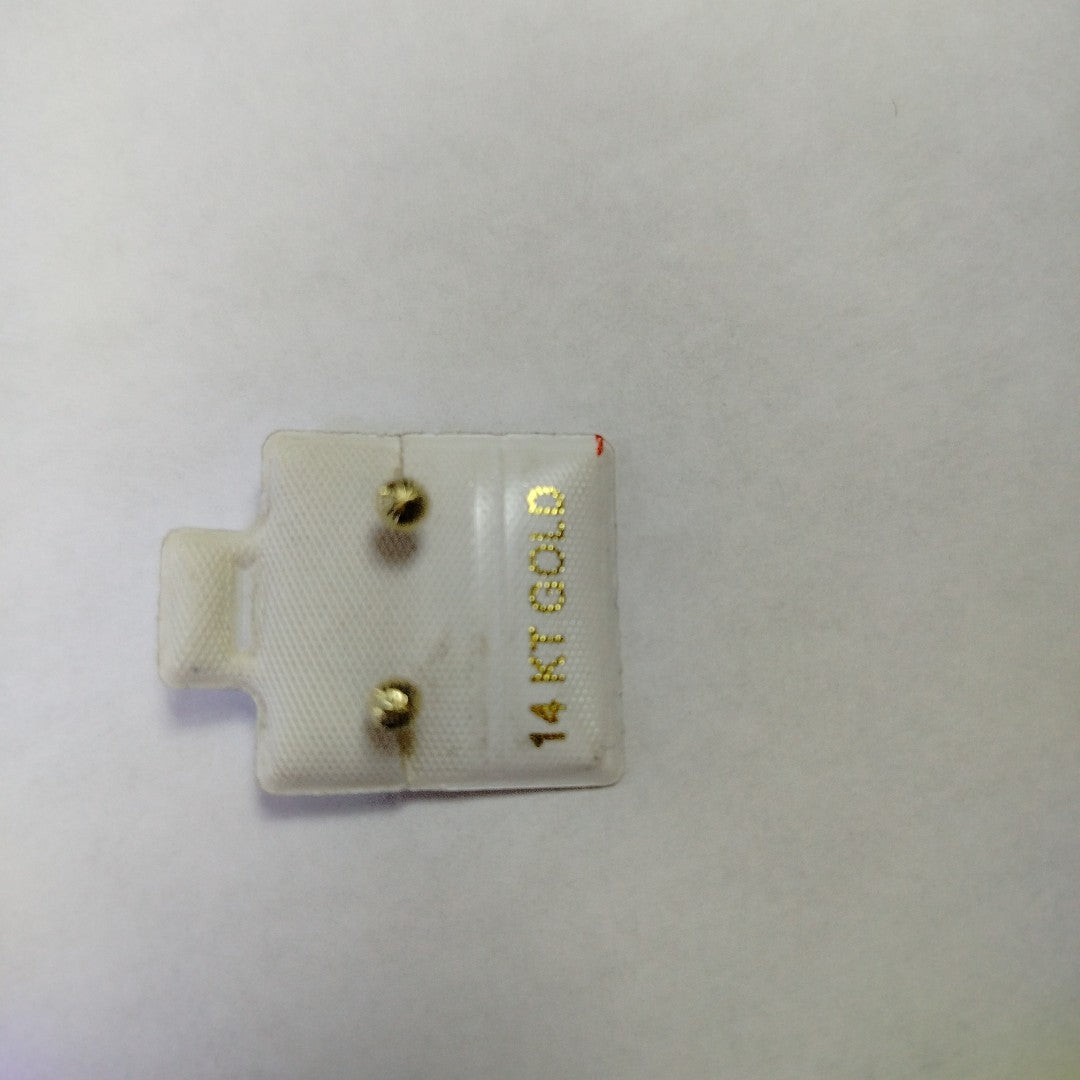 BROQUELES ORO 14K 1 (NUEVO)