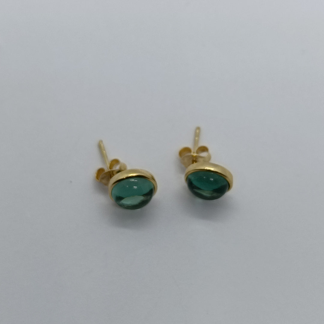 BROQUELES ORO 14K 2.1 (NUEVO)