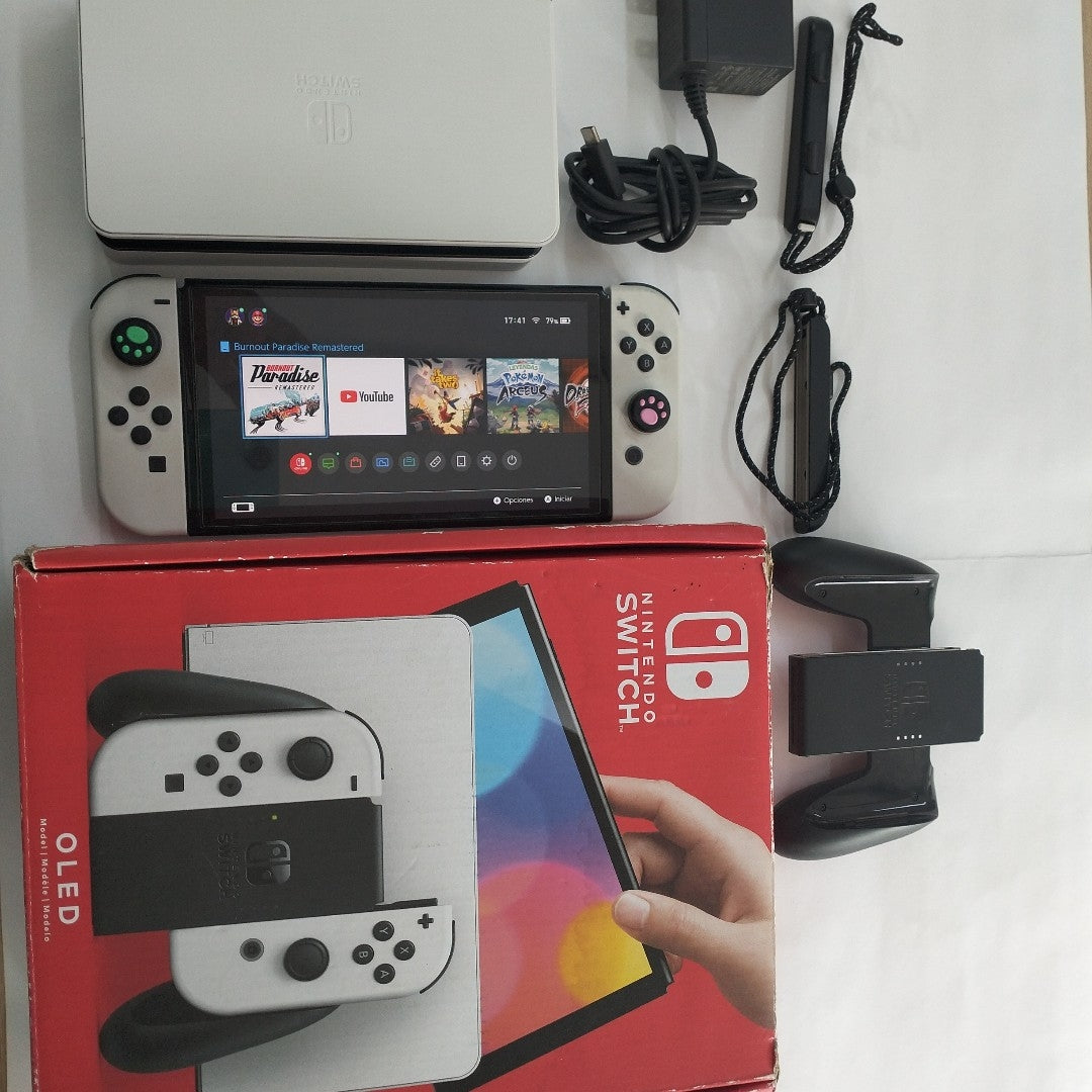 CONSOLA DE VIDEOJUEGO NINTENDO SWITCH OLED 64 GB (SEMINUEVO)