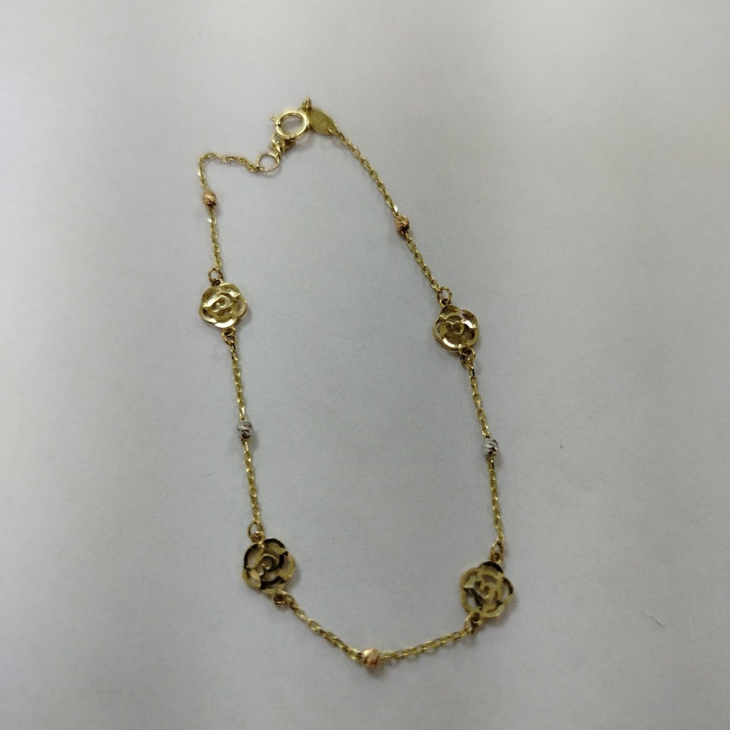 PULSERAS DAMA ORO 14K 1.3 (NUEVO)