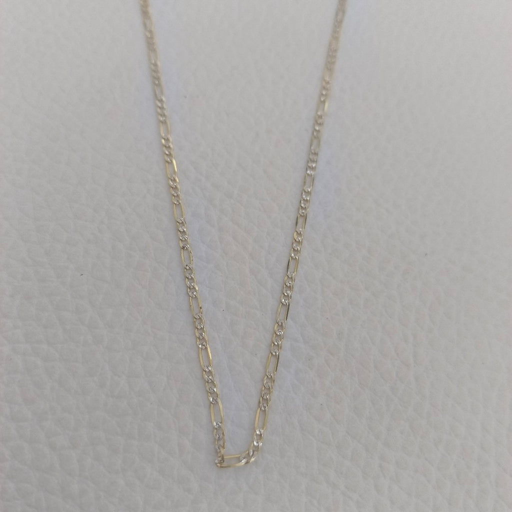 CADENAS CARTIER 3*1 DIAMANTADA ORO 14K 3.2 (NUEVO)