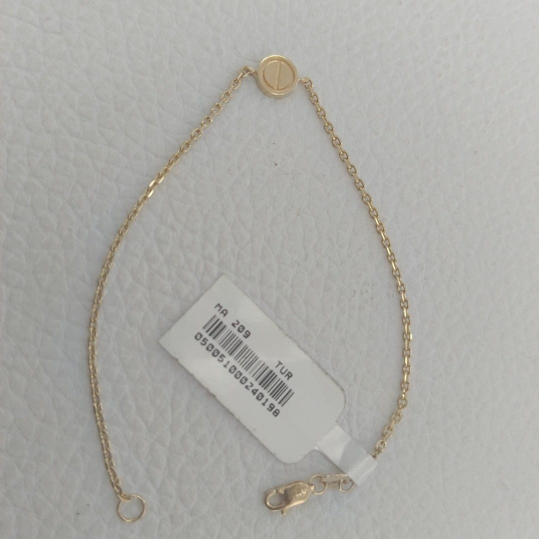 PULSERAS DAMA ORO 14K 2.4 (NUEVO)