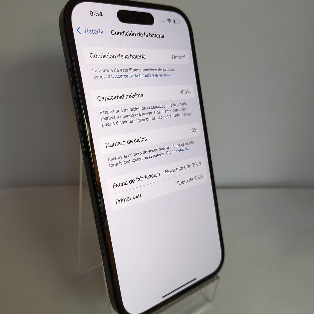 CELULAR APPLE IPHONE 16 A3286 (2024) 128 GB 8 GB RAM (SEMINUEVO)