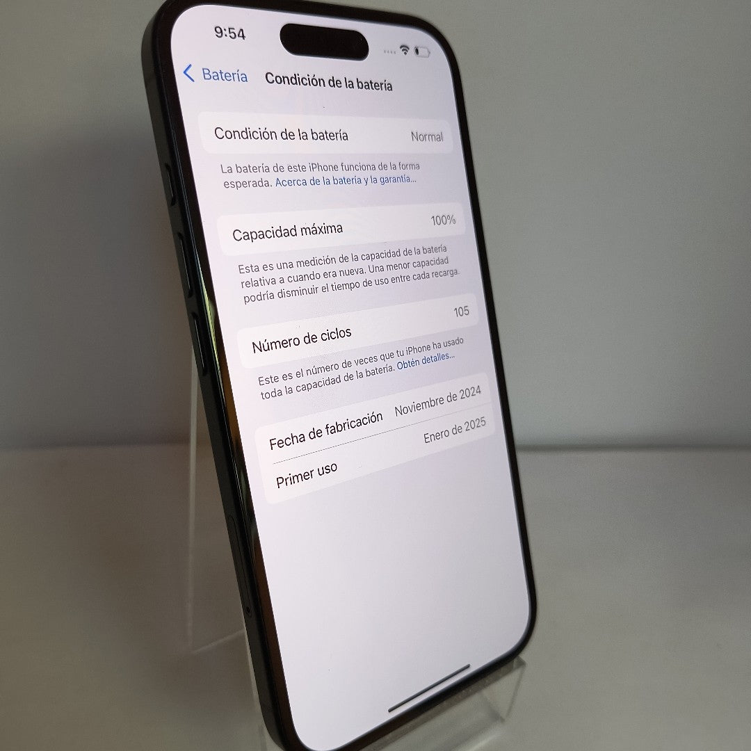 CELULAR APPLE IPHONE 16 A3286 (2024) 128 GB 8 GB RAM (SEMINUEVO)