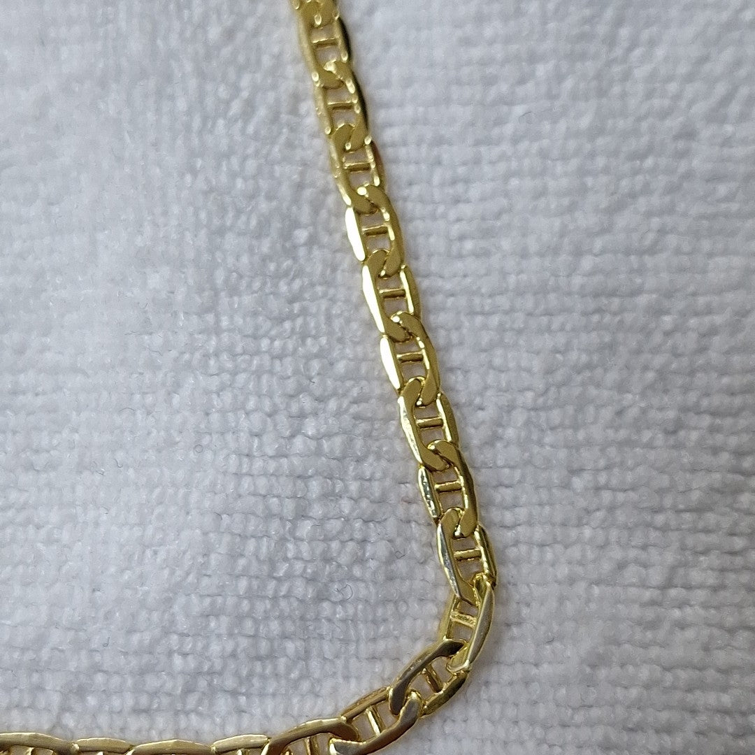 PULSERAS CABALLERO GUCCHI ORO 14K 4.4 (NUEVO)