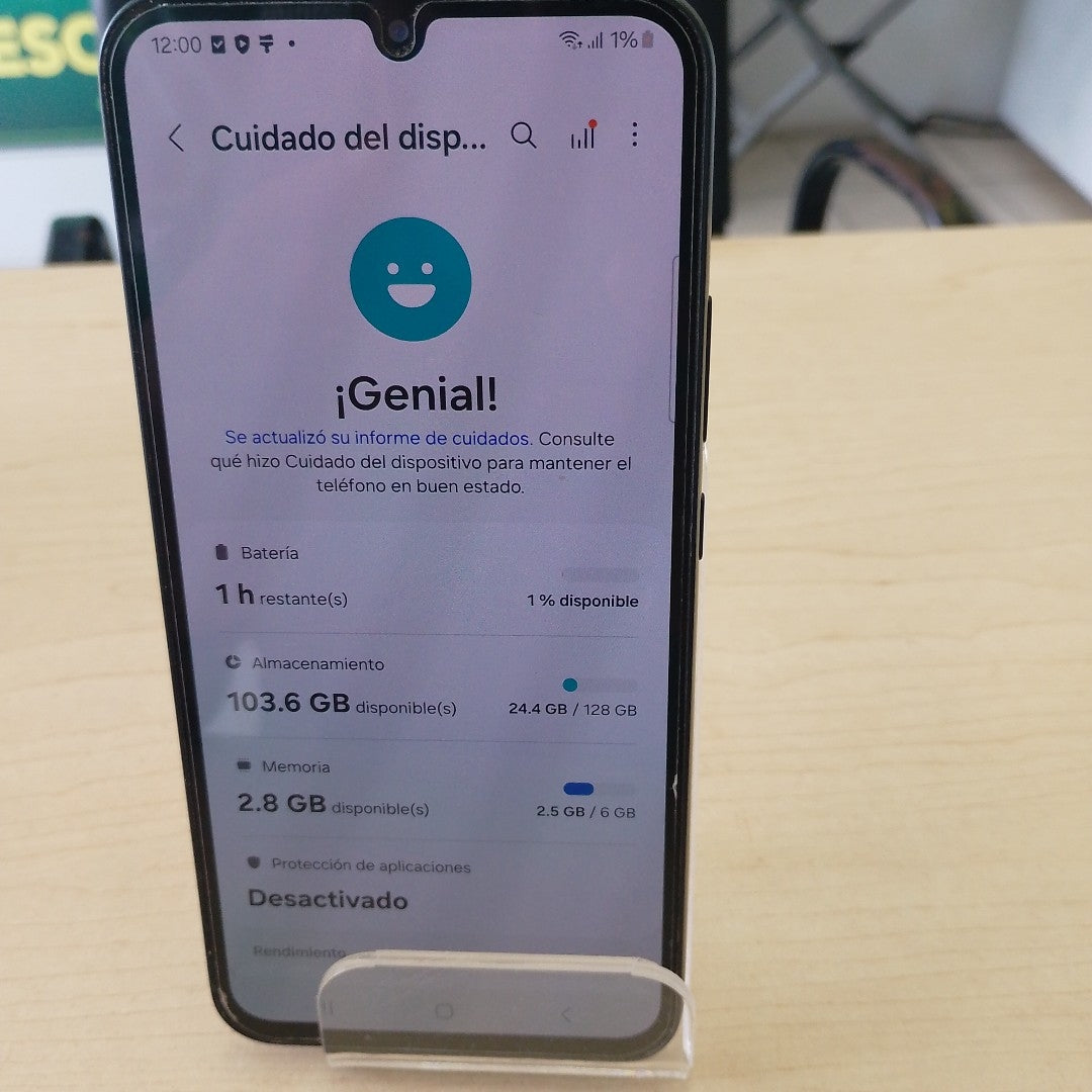 CELULAR SAMSUNG GALAXY A34 5G SM-A346M/N 128 GB 6 GB RAM (SEMINUEVO)