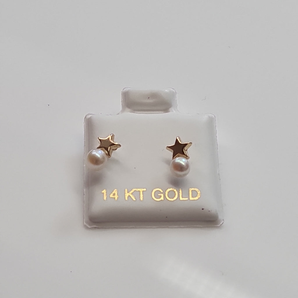 BROQUELES ORO 14K 1 (NUEVO)