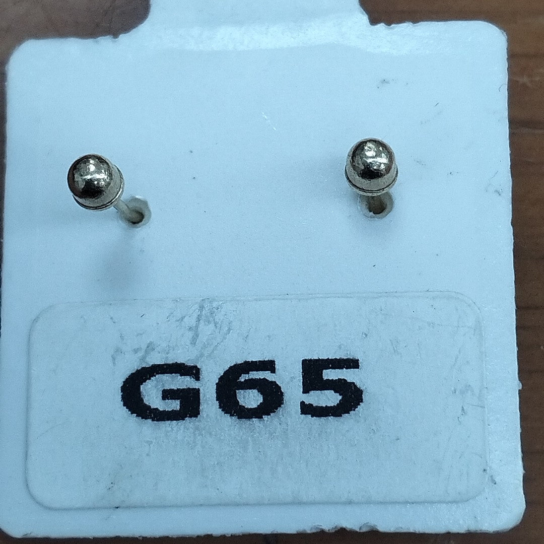 BROQUELES ORO 14K 1.9 (NUEVO)