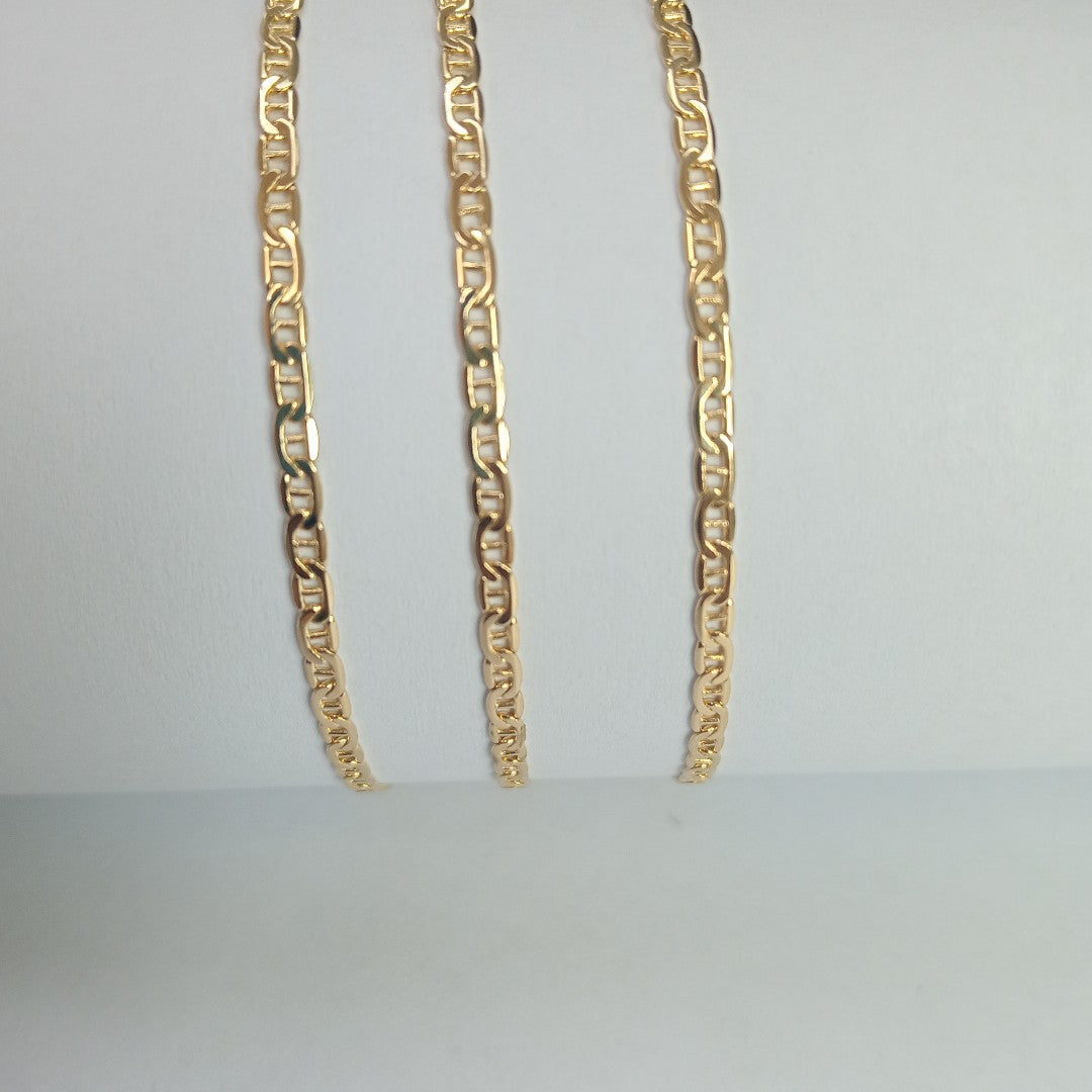 CADENAS GUCHI ORO 14K 6.2 (NUEVO)