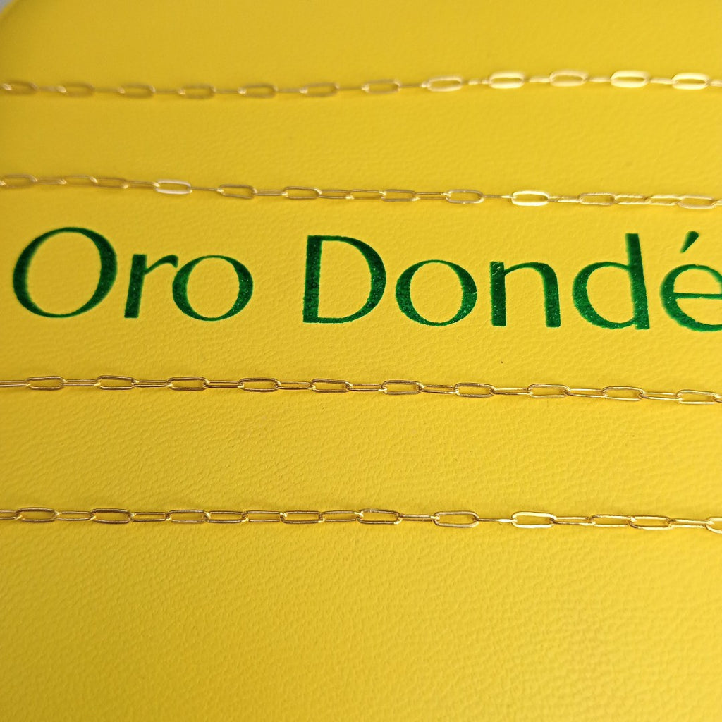 CADENAS ESPECIAL ORO 14K 2.5 (NUEVO)