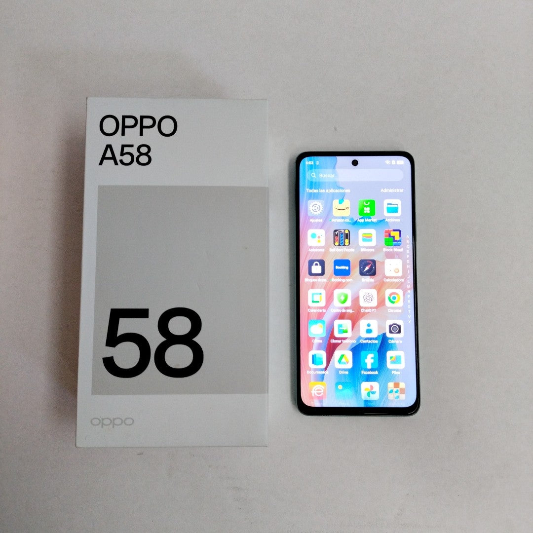 CELULAR OPPO  A58 CPH2577 (2023) 256 GB 8 GB RAM (SEMINUEVO)