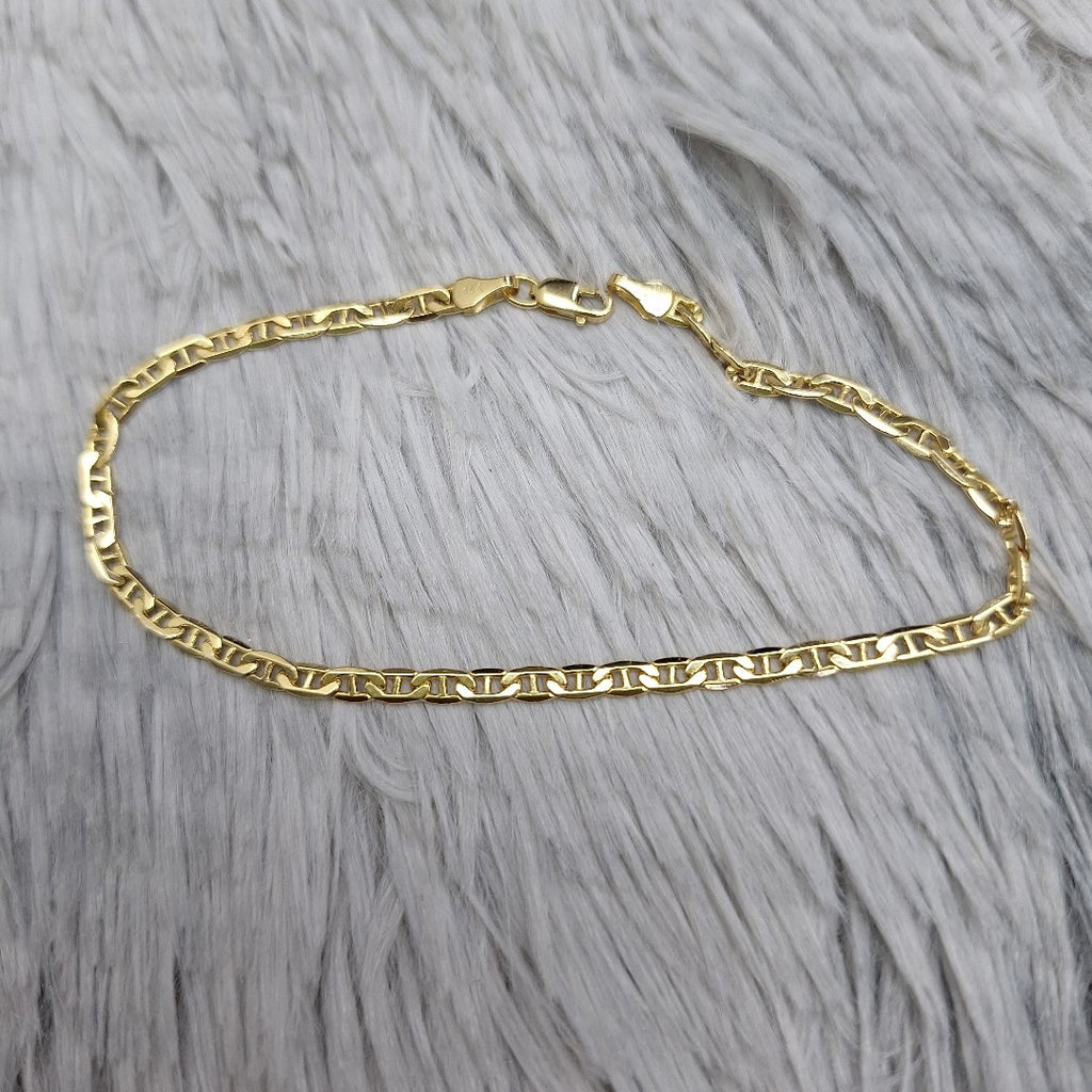 PULSERAS CABALLERO GUCCHI ORO 14K 4.4 (NUEVO)