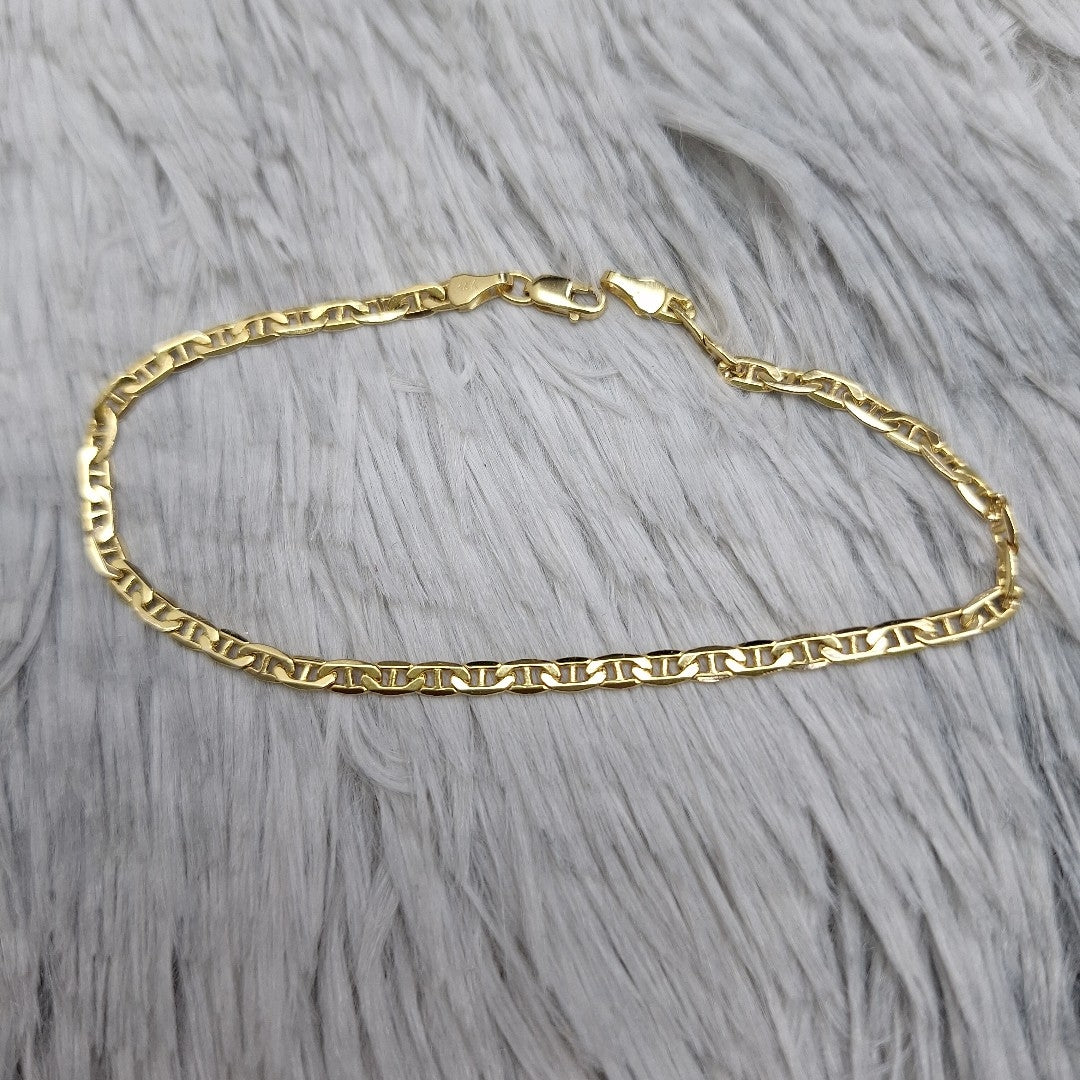 PULSERAS CABALLERO GUCCHI ORO 14K 4.4 (NUEVO)