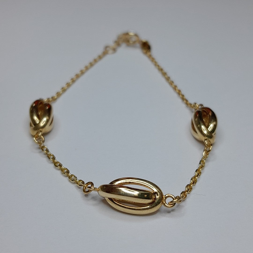 PULSERAS DAMA ORO 14K 3 (NUEVO)