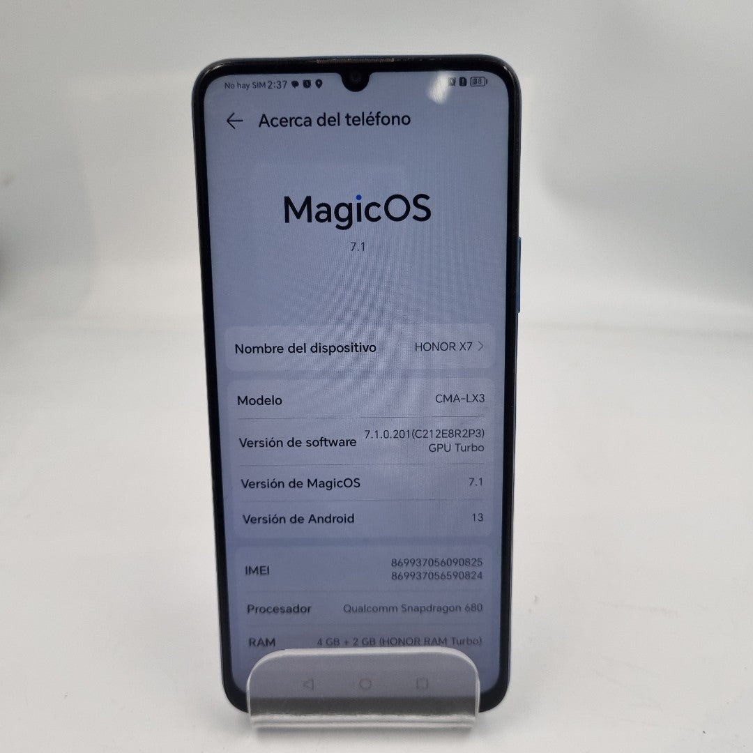 CELULAR HONOR X7 CMA-LX3 128 GB 4 GB RAM (SEMINUEVO)