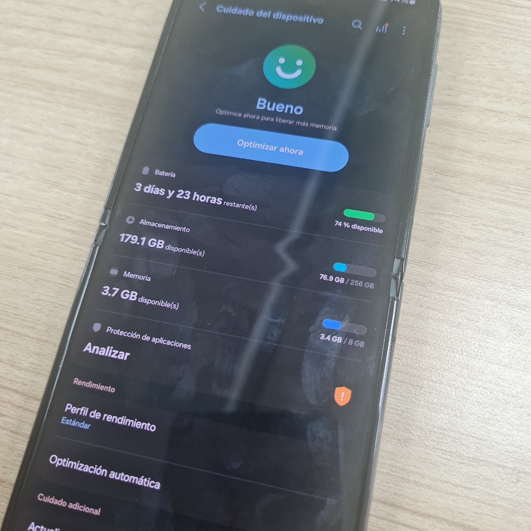 CELULAR SAMSUNG GALAXY Z FLIP4 SM-F721U1 256 GB 8 GB RAM (SEMINUEVO)