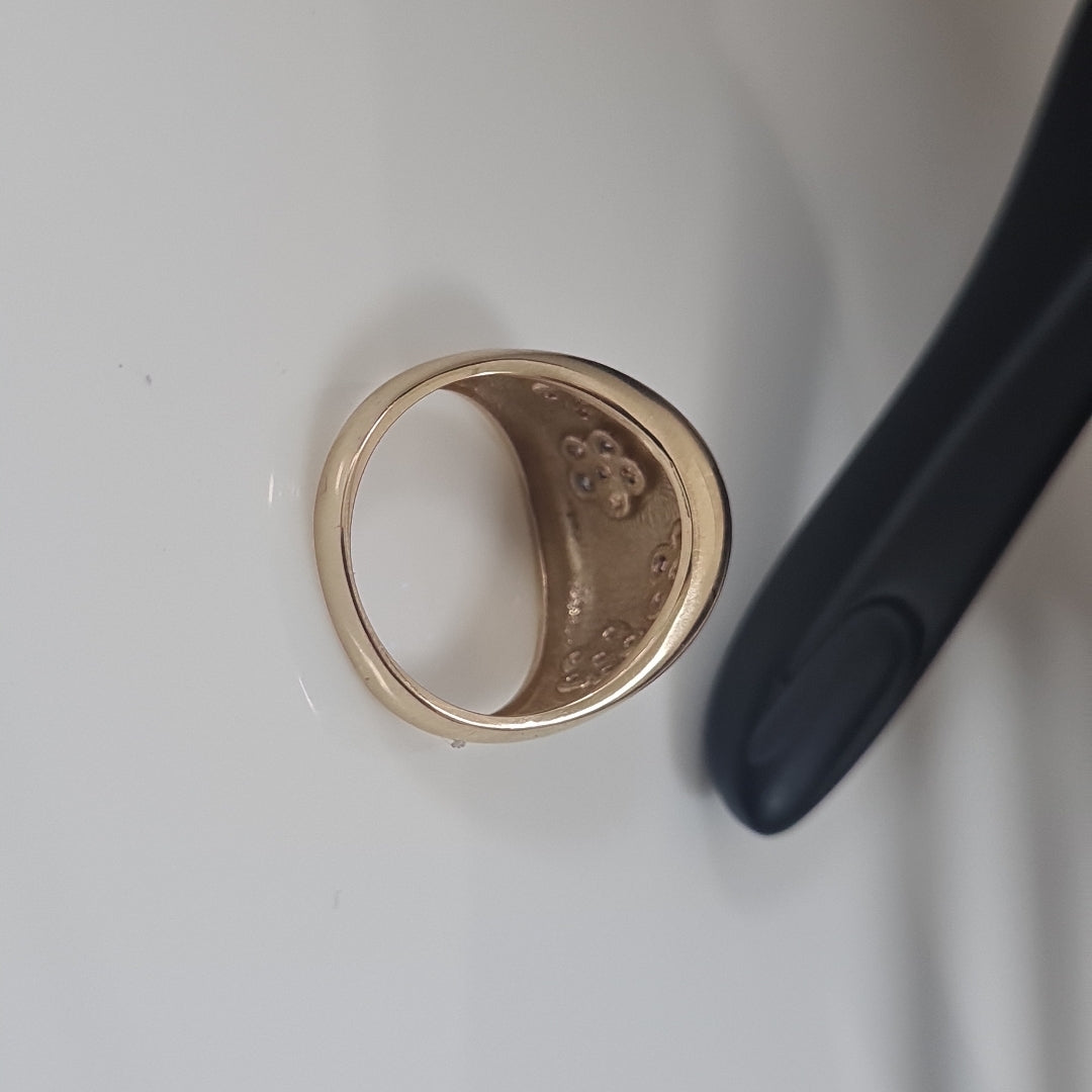 ANILLOS DAMA ORO 14K 4.5 (NUEVO)