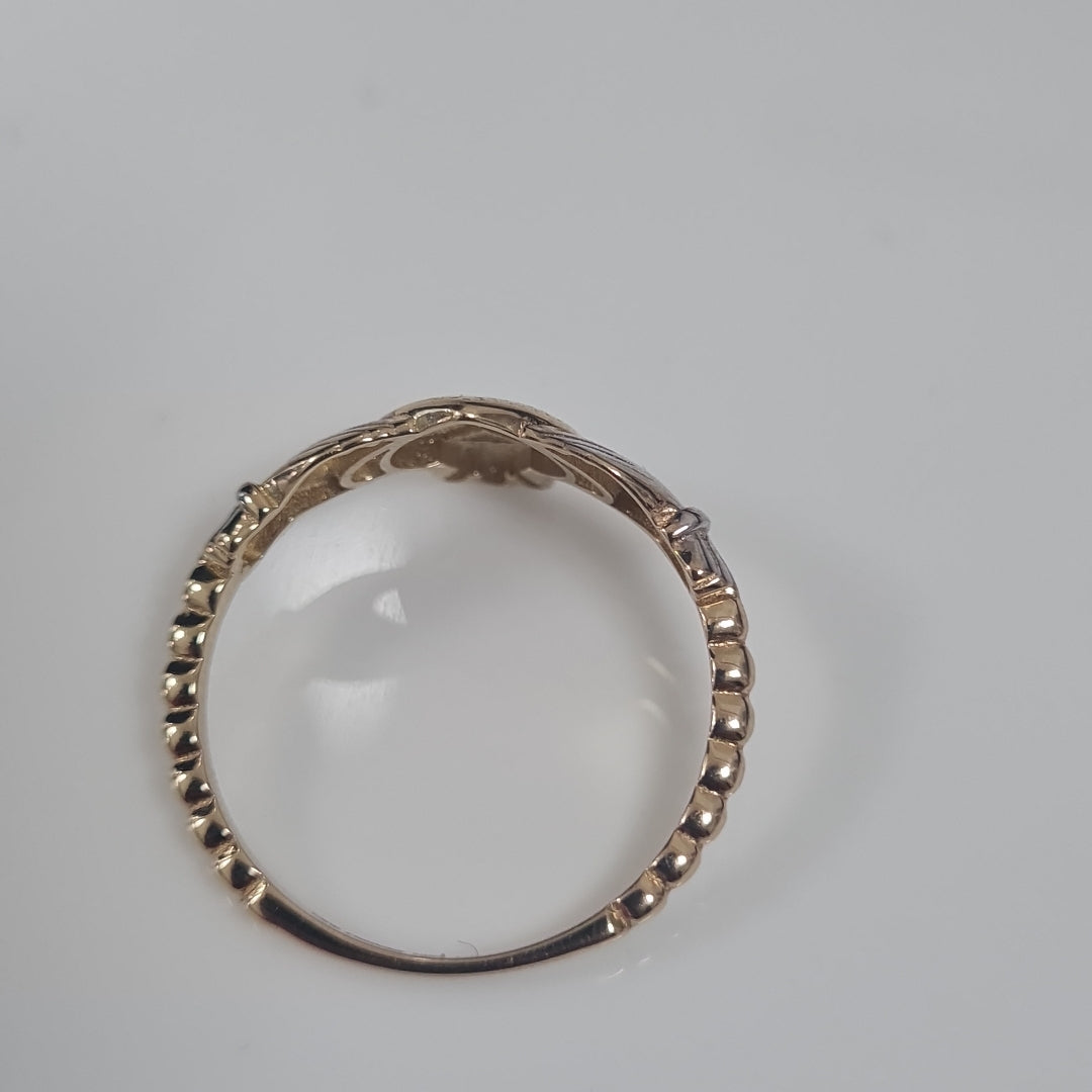 ANILLOS DAMA ORO 14K 1.6 (NUEVO)